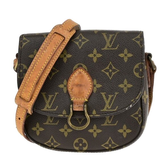 LOUIS VUITTON Mini Saint Cloud Shoulder Bag Monogram Leather BN - Picture 1 of 1